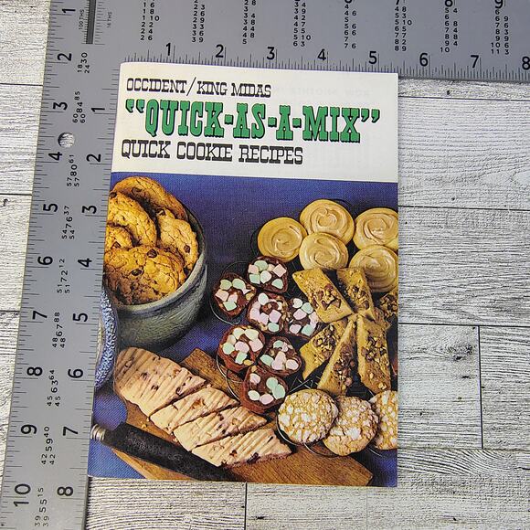 Occident King Midas Quick-As-A-Mix Cookbook Booklet Peavy Flour Mill VERY GOOD - Picture 11 of 13